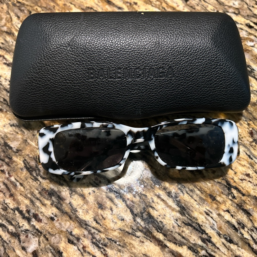 Balenciaga Havana/ Gold 005 with Grey Lens